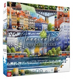 CENEGA Puzzle Imagination: Tytus Brzozowski Warszawskie mosty (1000
