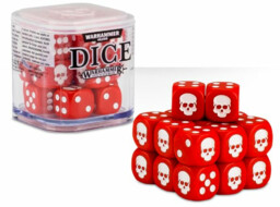 Kości Warhammer Dice Cube (20 szt.), sześcienne -