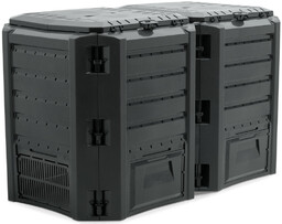 Prosperplast Kompostownik 2-komorowy 800l MODULE COMPOGREEN - czarny