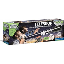 Teleskop Astronomiczny Nasa z Luneta Clementoni Naukowa Zabawa