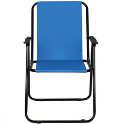ROYOKAMP Krzesło turystyczne Niebiesko-czarny Czujnik dymu 40 zł