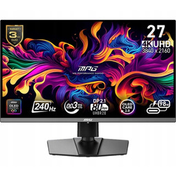 Monitor 240Hz 4K Msi Mpg 272URX Qd-oled 26,5''