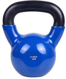 HMS Unisex''s 17-64-043 5907695501483 CAST żelazny kettlebell, czarny,