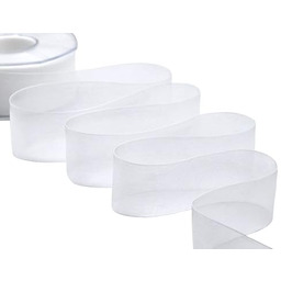 Furlanis Velo Organza, Wstążka Dekoracyjna, Tkanina Włosko-Biała, 40