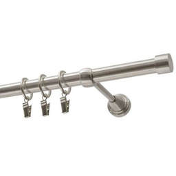 DECASTYL Karnisz Luna z kółkami pojedynczy 240cm Stal