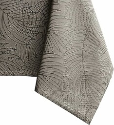 AmeliaHome Obrus plamoodporny wzór roślinny 150x350 cm Cappuccino