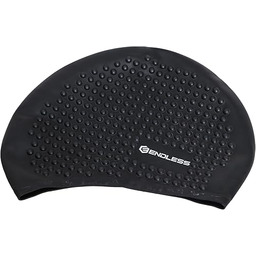 Endless EL1021 Comfortable Silicon Swimming Cap with Bubble