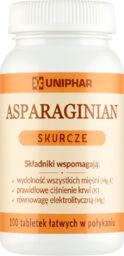 Asparaginian, 50 tabletek + 50 tabletek gratis