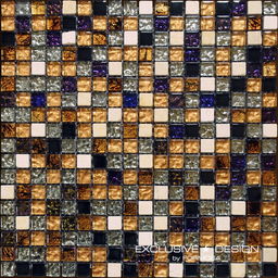 MIDAS - Mozaika szklano-kamienna 8mm A-MMX08-XX-002