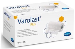 VAROLAST Plus Opaska elastyczna z pastą cynkową, 10x10cm