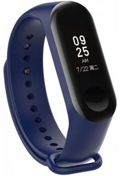 TECH-PROTECT Pasek do Xiaomi Mi Band 3/4 Granatowy