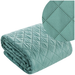 Narzuta 220 x 240 Design Pikowana Alara3 Turkus