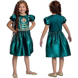 Disney oficjalny kostium księżniczki dla dziewczynek, Merida, rozmiar