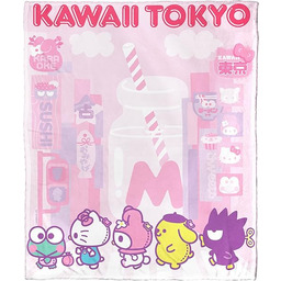 Northwest Hello Kitty jedwabny koc narzuta, 127 cm