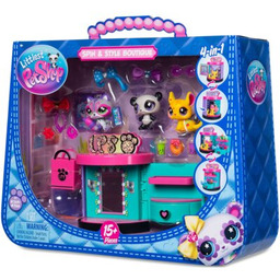 LITTLEST PET SHOP Zestaw figurek Słodka stylowa stacja