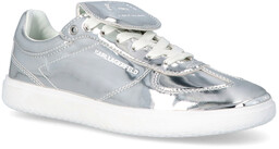 Sneakersy damskie - KARL LAGERFELD ATLAS KL63820 SREBRNE