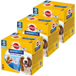 PEDIGREE zestaw Dentastix średnie rasy 8 x180 g