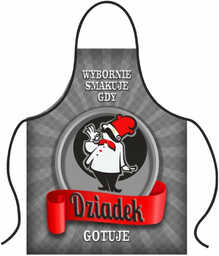 Fartuch kuchenny Premium Wybornie smakuje...