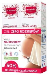 MUSTELA MATERNITE Krem na rozstępy 3w1, 2x250ml