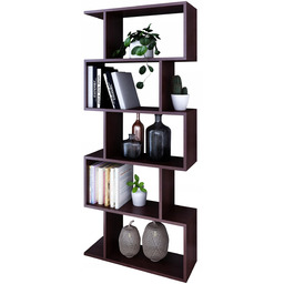 Regał Bask wenge otwarty szafka półka na książki