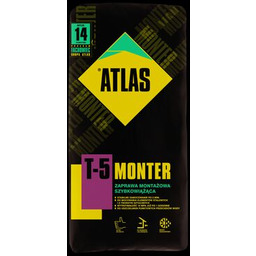 Szybkowiążąca zaprawa montażowa MONTER T-5 25 kg Atlas