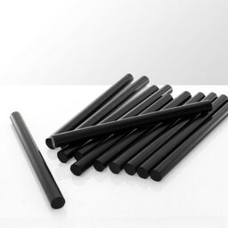 Pałki keratynowe - czarne - 12 szt.