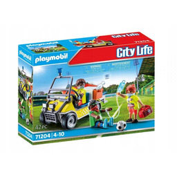 Playmobil Zestaw City Life 71204 Samochód ratunkowy