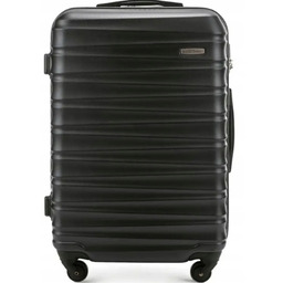 Walizka Wittchen 56-3A-312-11 Czarna Średnia Abs 65L 67x45x26