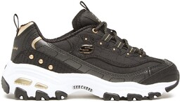 Sneakersy Skechers Ladies Night 149267/BKGD Czarny