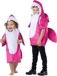 Dress Up America Baby Shark  Różowy Kostium