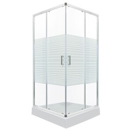 Kabina natryskowa Madera Str 80, kwadratowa, 80x80x206cm, szkło