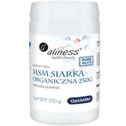 ALINESS MSM Siarka organiczna, 250g