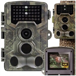 FOTOPUŁAPKA IR 850nm KAMERA MYŚLIWSKA LEŚNA ULTRA HD