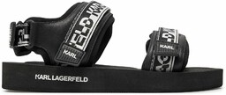 Sandały KARL LAGERFELD KL70511 Czarny