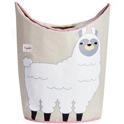 3 Sprouts, Kosz na pranie, Lama, White