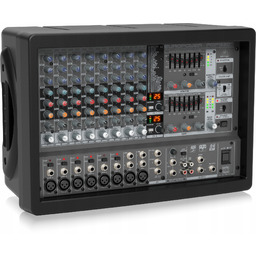 Behringer PMP1680S 10-kanałowy powermikser 1600W efekty eliminator sprzężeń