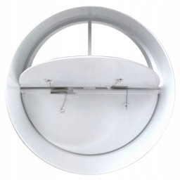 Przepustnica STYL fi 100 mm zawór zwrotny