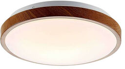 Lindby - Mendosa Lampa Sufitowa Wood/White