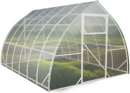 Szklarnia 3,1x6 m, poliwęglan 5mm ogrodowa Kropla, profil
