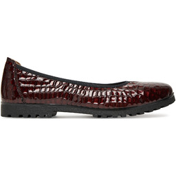 Baleriny Caprice 9-22151-45 Bordowy