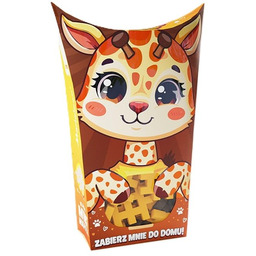 Marionex Mini Waffle Pocket Pets - Żyrafka, Klocki