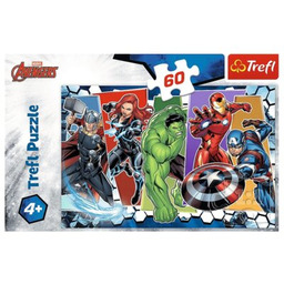 TREFL Puzzle Niezwyciężeni Avengersi 17357 (60 elementów)