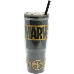 MARVEL Avengers Kubek XXL Bidon z Rączką Słomką