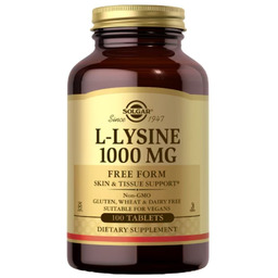 Solgar L-Lizyna 1000 mg - 100 kapsułek