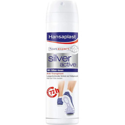 Hansaplast, Silver Active, Antyperspirant w sprayu do stóp