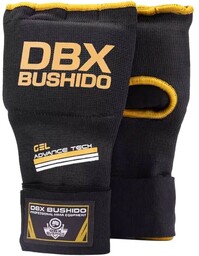 Rękawice/owijki żelowe DBX Bushido - Czarne/Złote