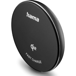 Hama ładowarka indukcyjna Qi2 Fast Charge 15W, czarna
