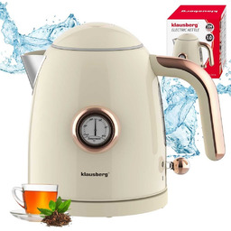 CZAJNIK ELEKTRYCZNY 1L Z TERMOMETREM KLAUSBERG KB-9018