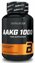 BIOTECH Przedtreningówka AAKG 1000 (100 tabletek)