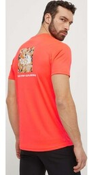 The North Face t-shirt sportowy Reaxion kolor czerwony